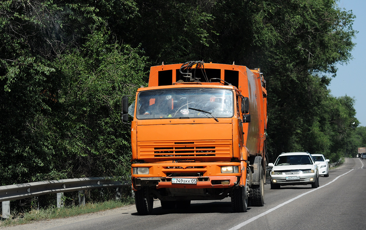 Алматинская область, № 749 BKK 05 — КамАЗ-53605 (общая модель)