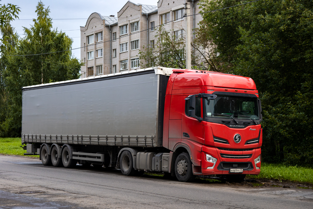 Вологодская область, № М 469 РР 35 — Shaanxi Shacman X6000 SX4188