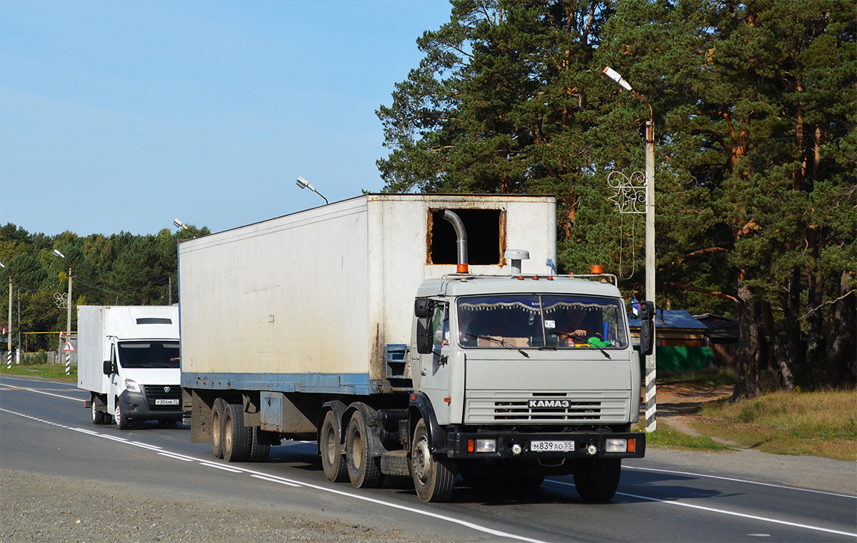Омская область, № М 839 АО 55 — КамАЗ-54115-13 [54115N]