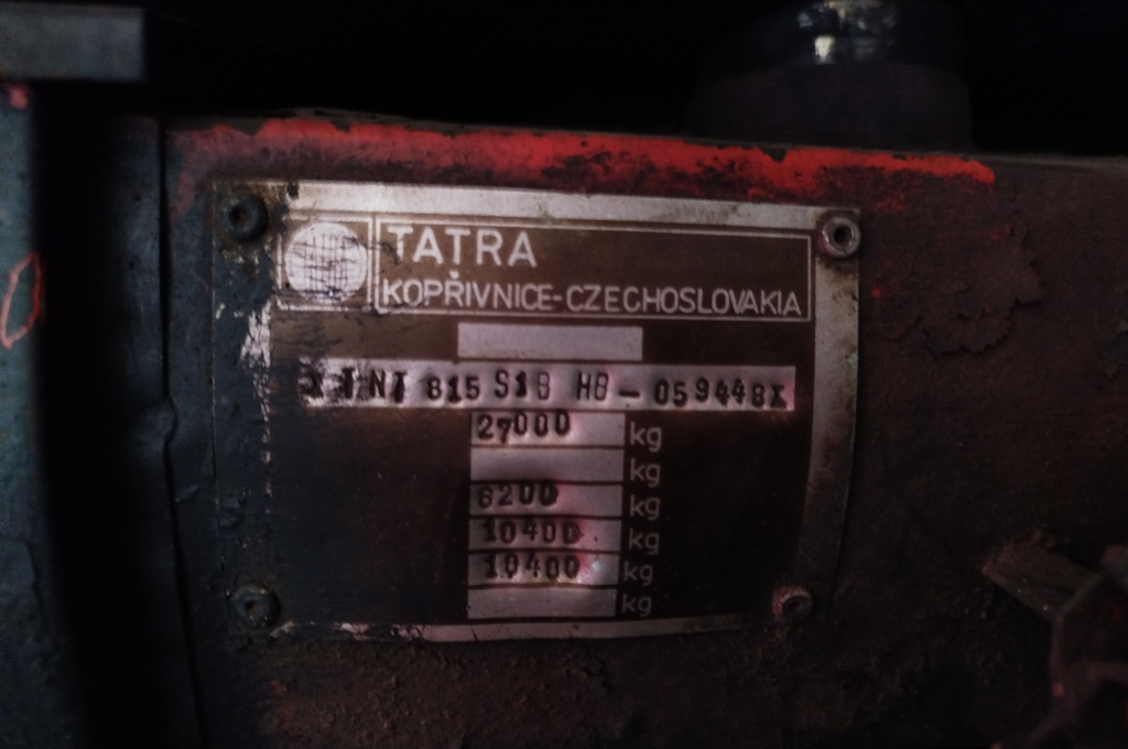 Свердловская область, № (66) Б/Н 0212 — Tatra 815 S1