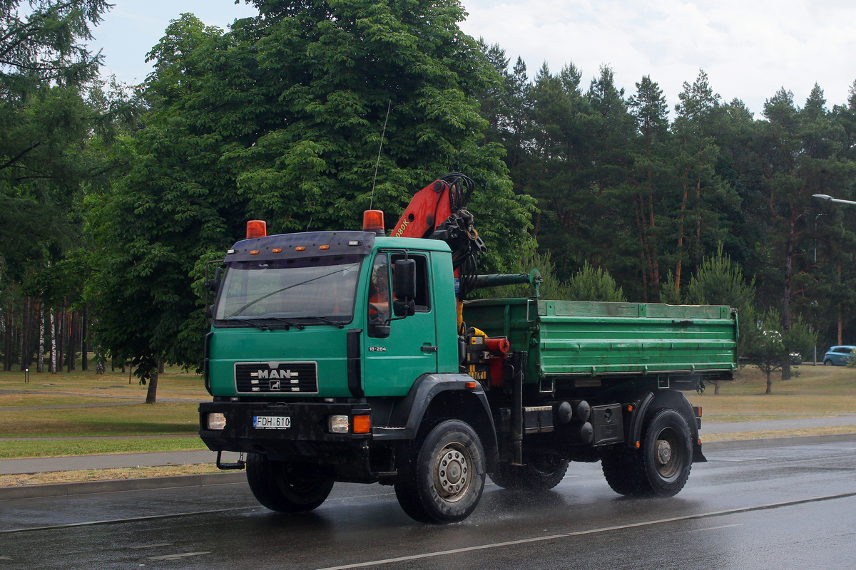 Литва, № FDH 610 — MAN L2000 (общая модель)