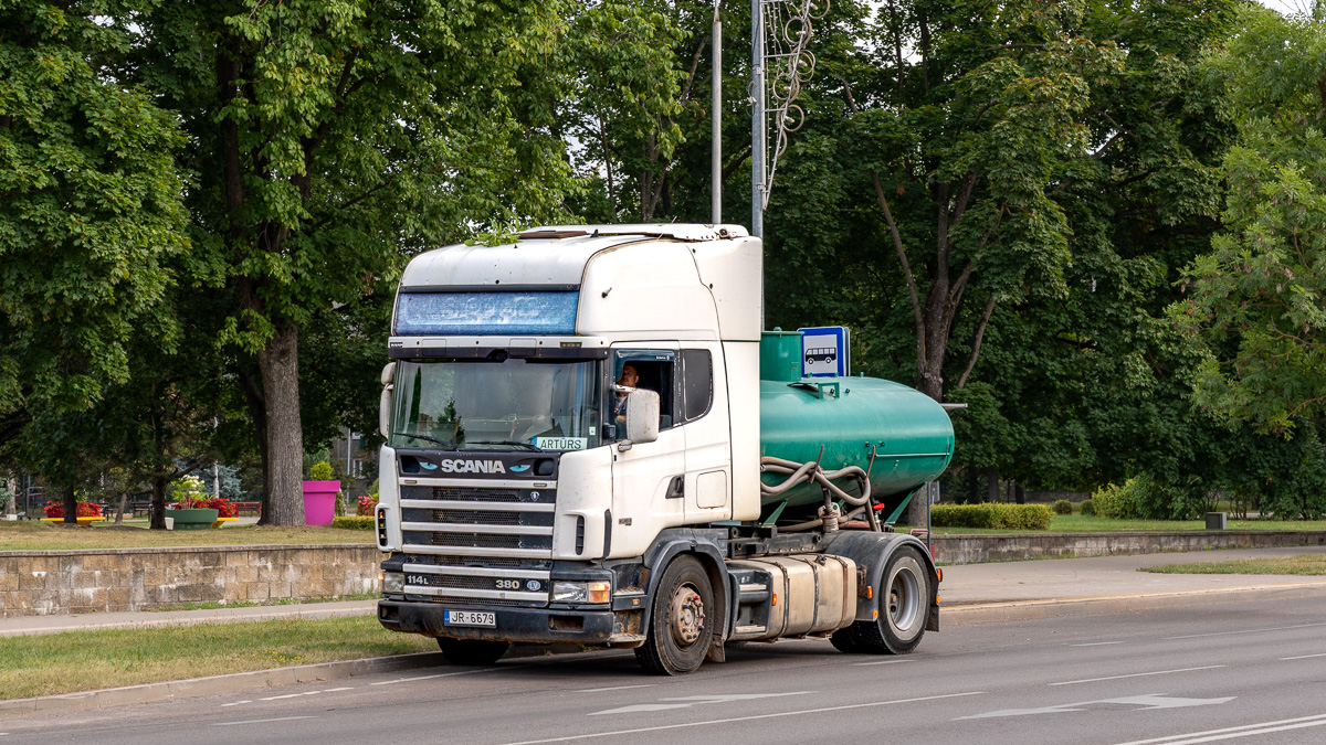 Латвия, № JR-6679 — Scania ('1996) R114L