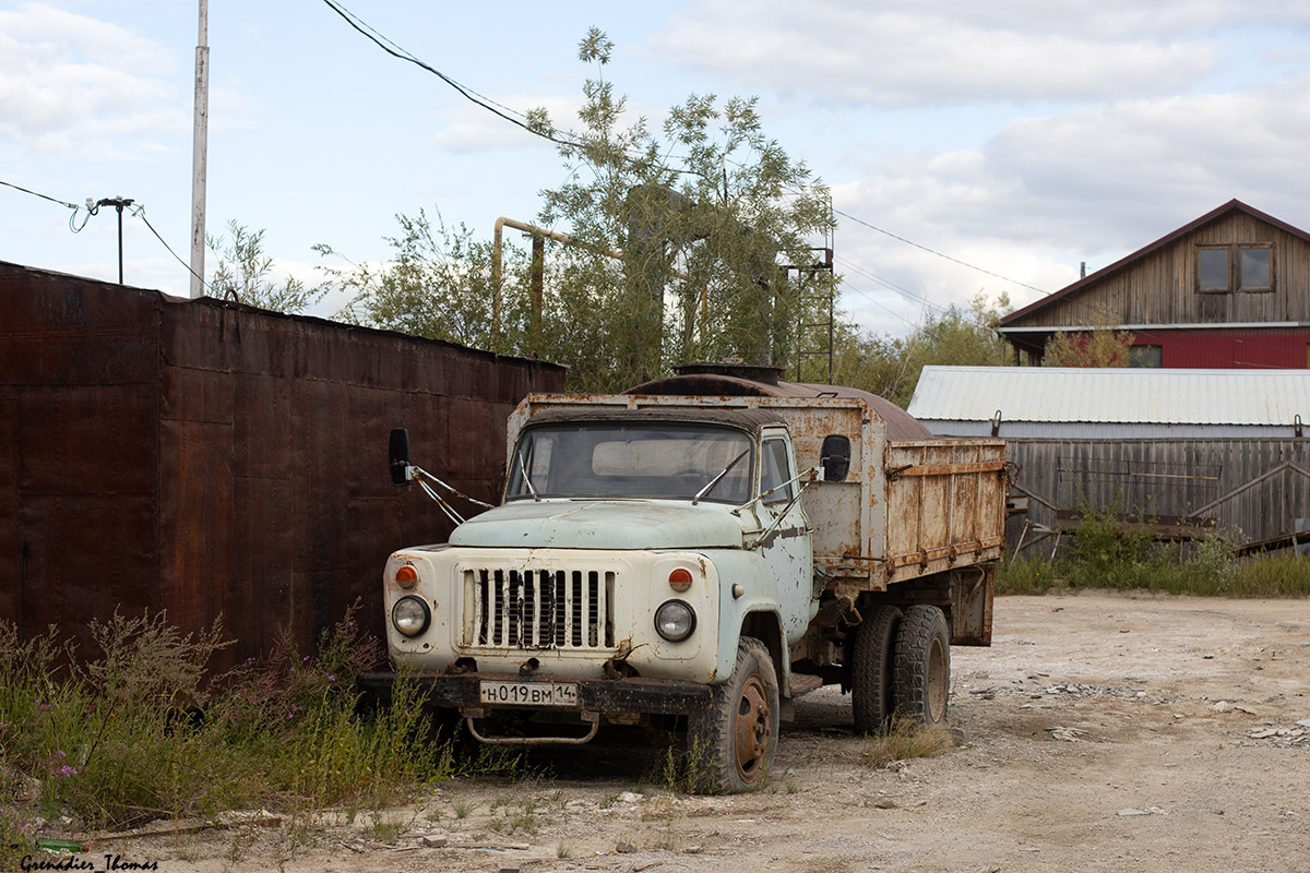 Саха (Якутия), № Н 019 ВМ 14 — ГАЗ-53-19
