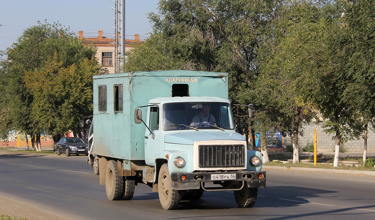 Оренбургская область, № О 418 РА 56 — ГАЗ-3307