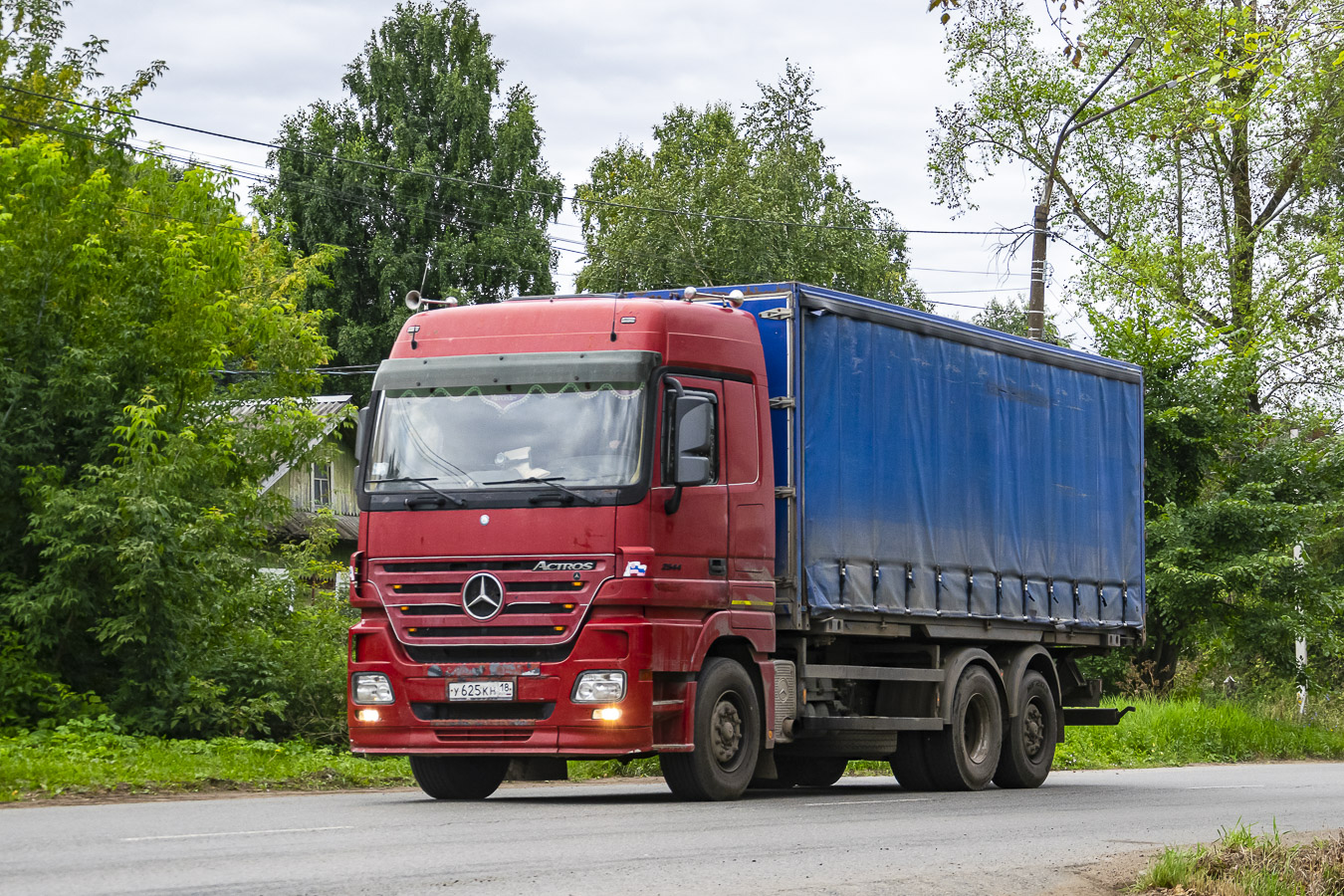 Удмуртия, № У 625 КН 18 — Mercedes-Benz Axor 2543