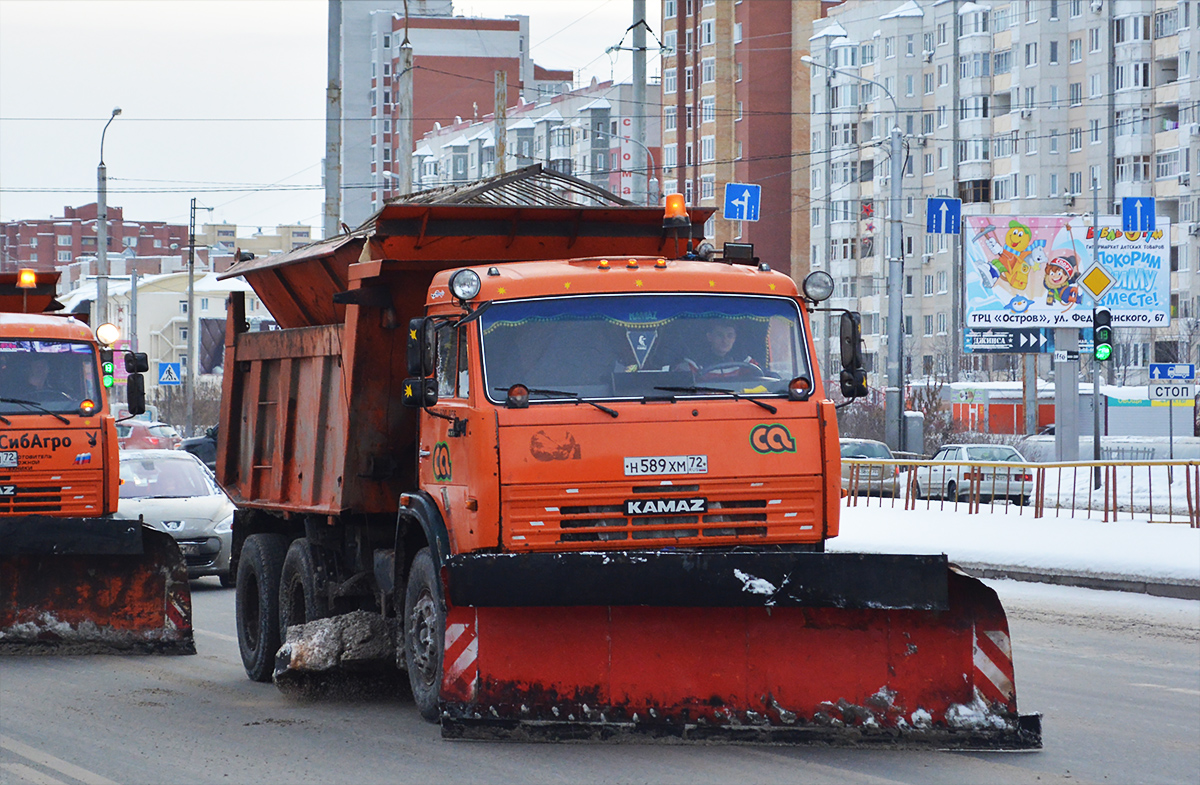 Тюменская область, № Н 589 ХМ 72 — КамАЗ-65115-62