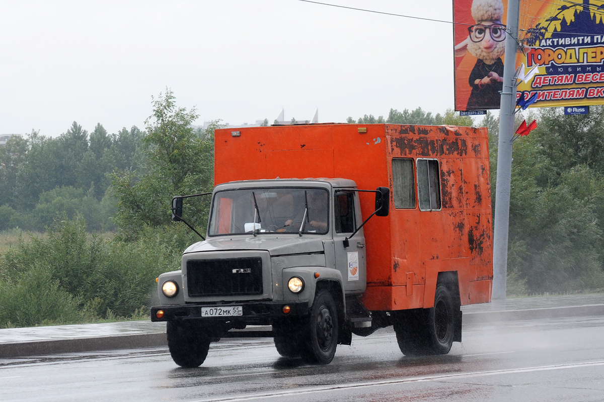 Омская область, № А 072 МК 55 — ГАЗ-3307