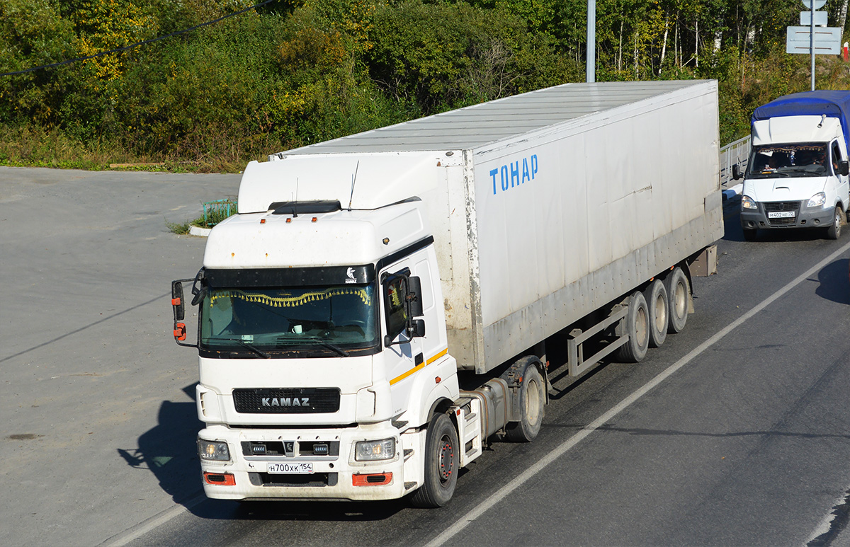 Новосибирская область, № Н 700 ХК 154 — КамАЗ-5490-S5(87)