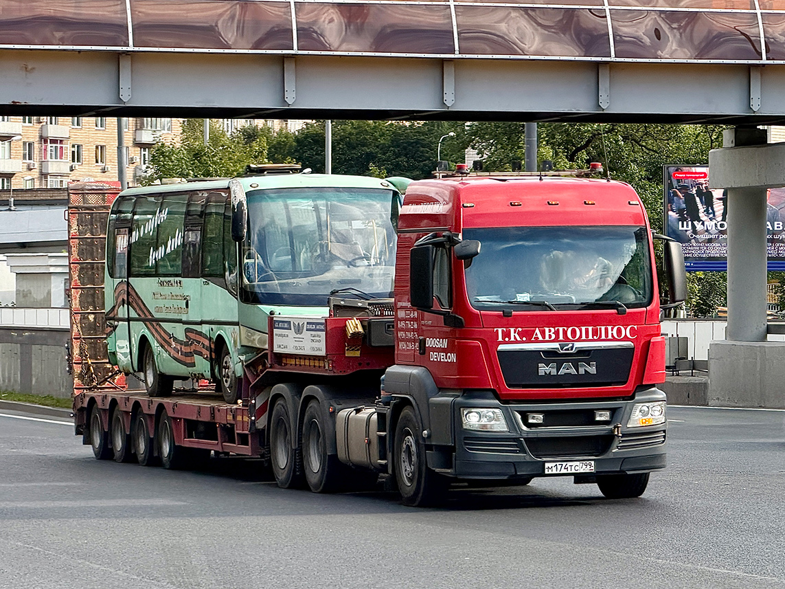 Москва, № М 174 ТС 799 — MAN TGS 33.480