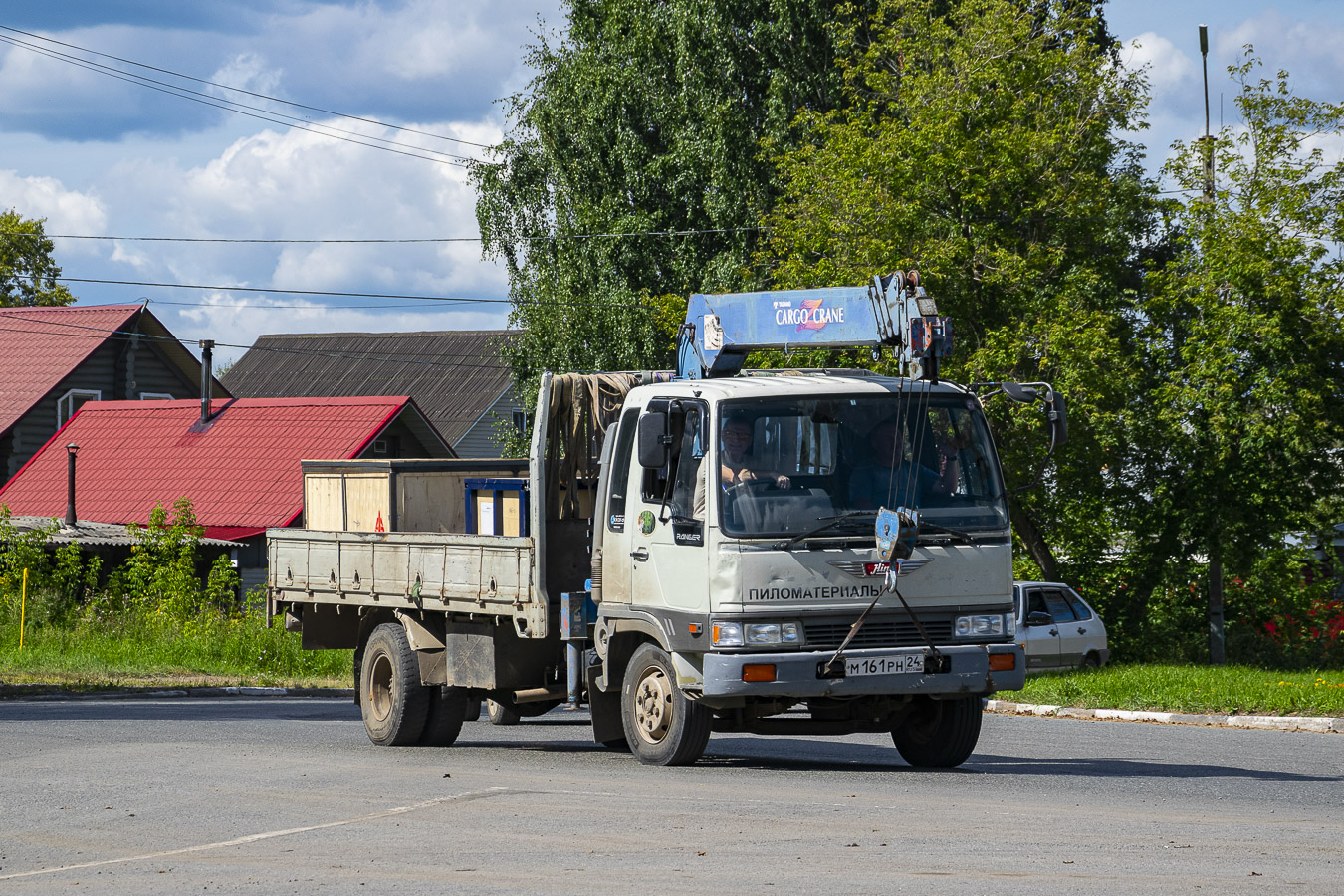 Красноярский край, № М 161 РН 24 — Hino Ranger