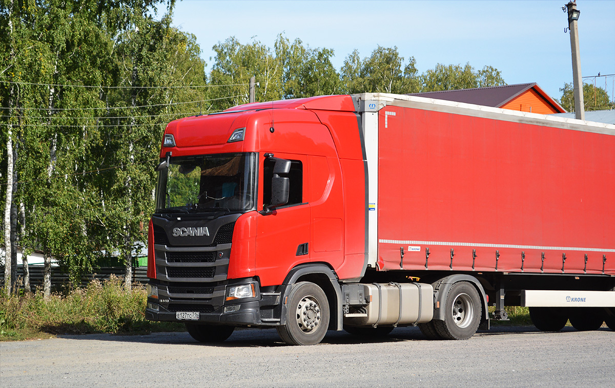 Татарстан, № Е 127 ТС 716 — Scania ('2016) S440
