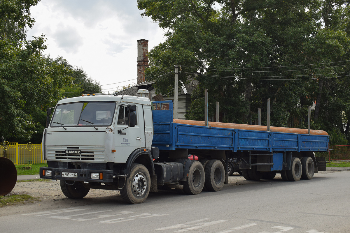Алтайский край, № Х 809 НУ 22 — КамАЗ-54115-15 [54115R]