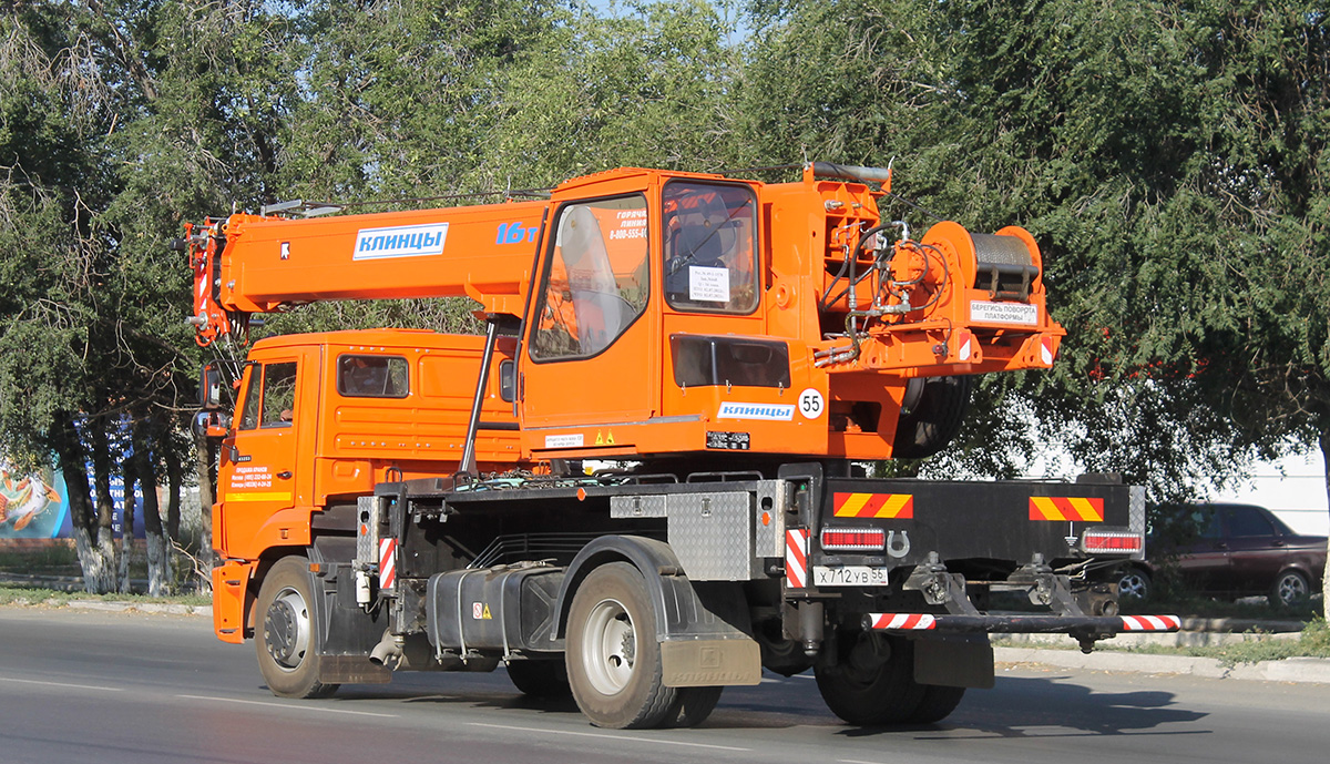 Оренбургская область, № Х 712 УВ 56 — КамАЗ-43253-G5(69)