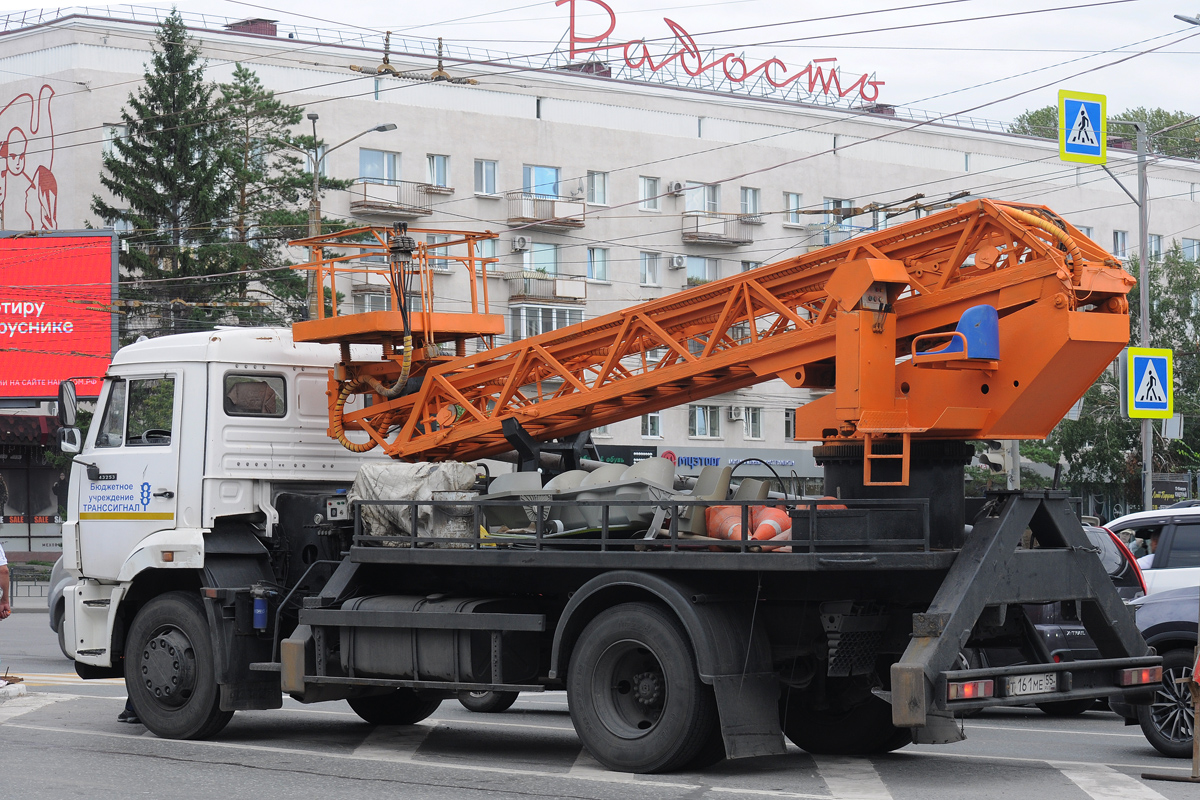 Омская область, № Т 161 МЕ 55 — КамАЗ-43253-R4(28)