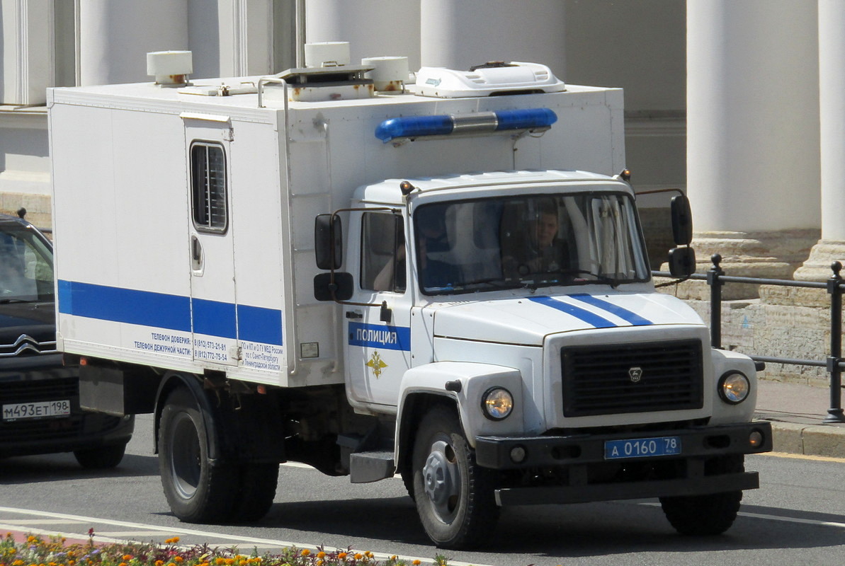 Санкт-Петербург, № А 0160 78 — ГАЗ-33098