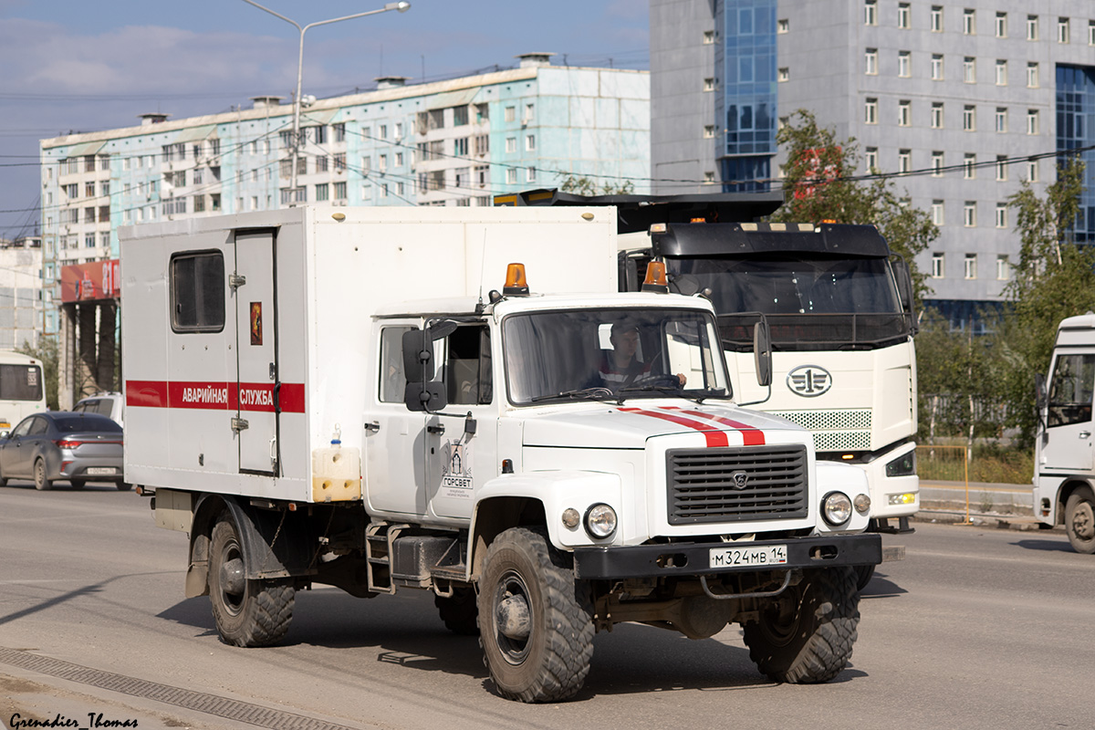 Саха (Якутия), № М 324 МВ 14 — ГАЗ-33088 «Садко»