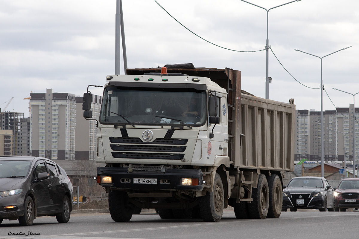Саха (Якутия), № Т 814 КМ 14 — Shaanxi Shacman F3000 SX325x