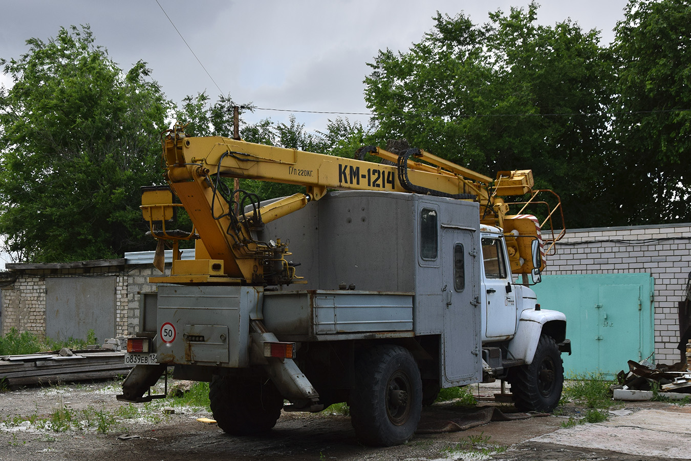 Волгоградская область, № О 839 ЕВ 134 — ГАЗ-33081 «Садко»