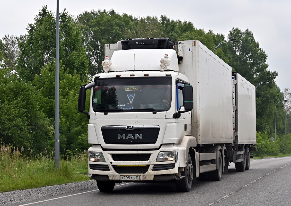 Алтайский край, № А 799 АО 122 — MAN TGS 26.400