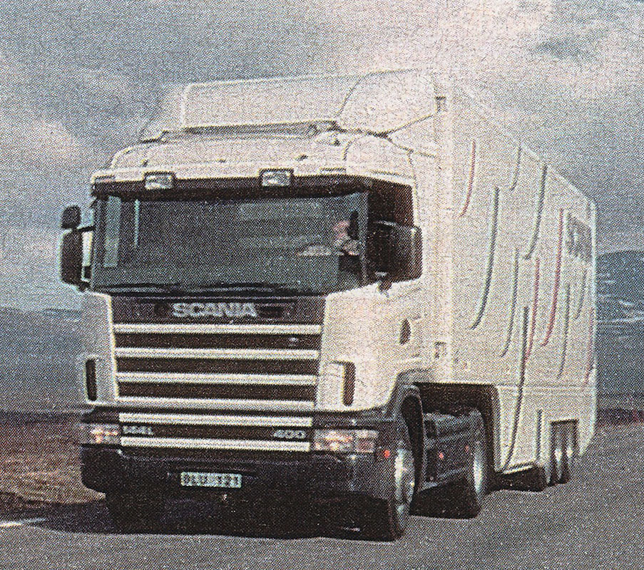 Швеция, № DLU 121 — Scania ('1996) R144L; Исторические фотографии (до 2000 года) (Швеция)