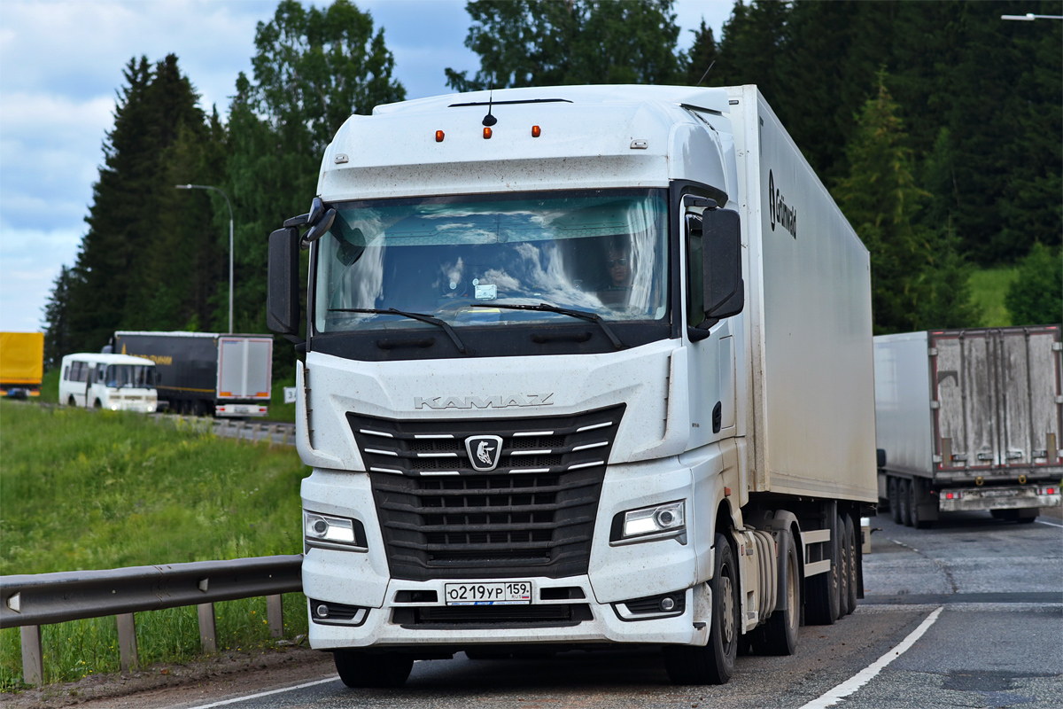Пермский край, № О 219 УР 159 — КамАЗ-54901-CA