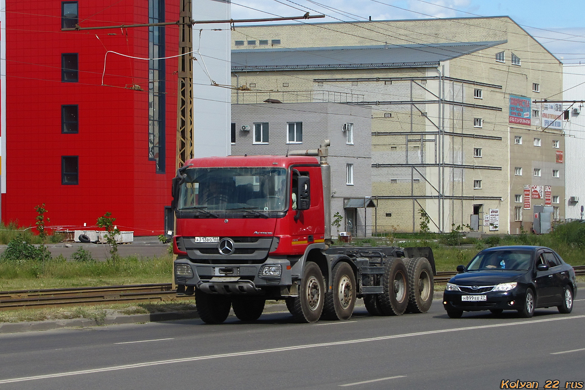 Алтайский край, № А 313 ВО 122 — Mercedes-Benz Actros '09 4141 [Z9M]