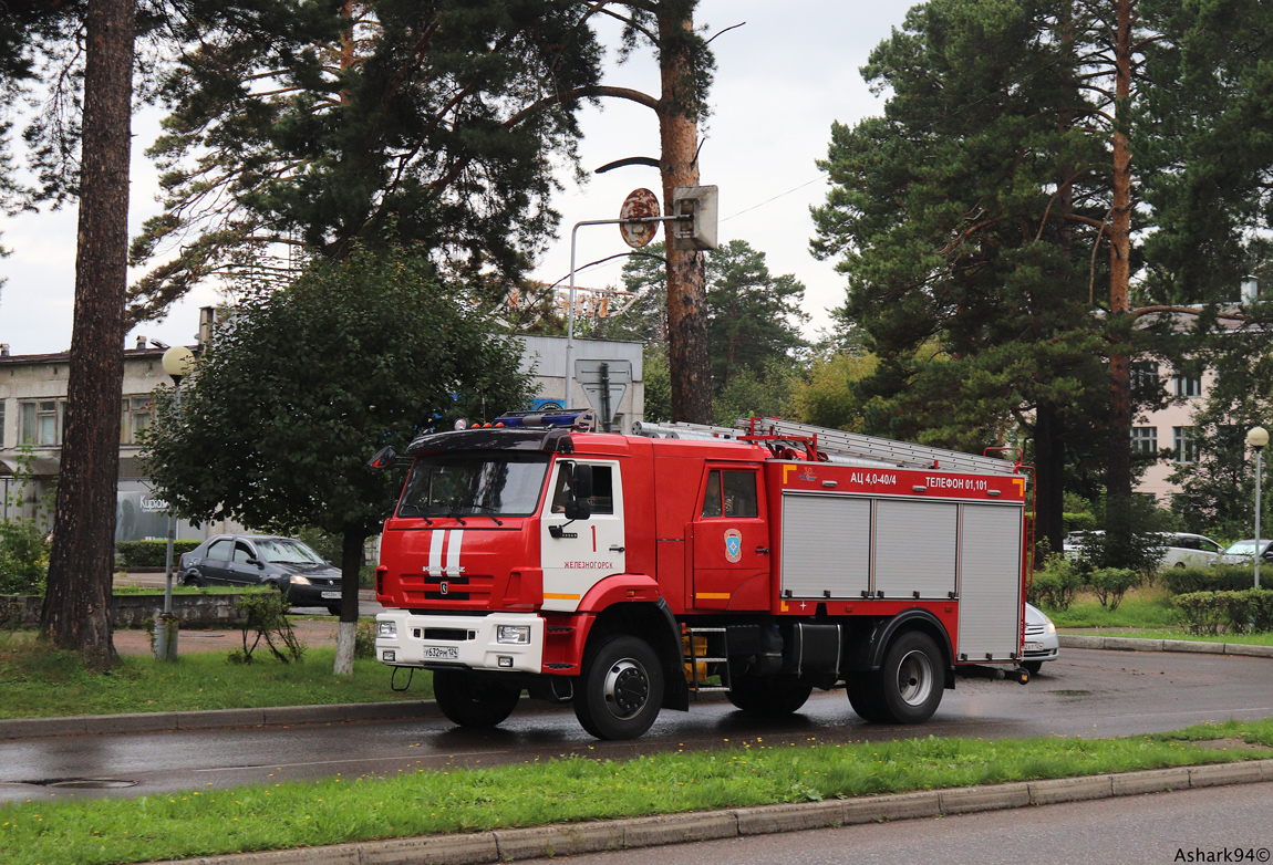 Красноярский край, № У 632 РМ 124 — КамАЗ-43265-D5(66)