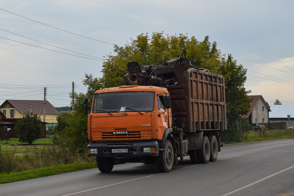 Алтайский край, № Е 818 МЕ 122 — КамАЗ-65115-D3(97)