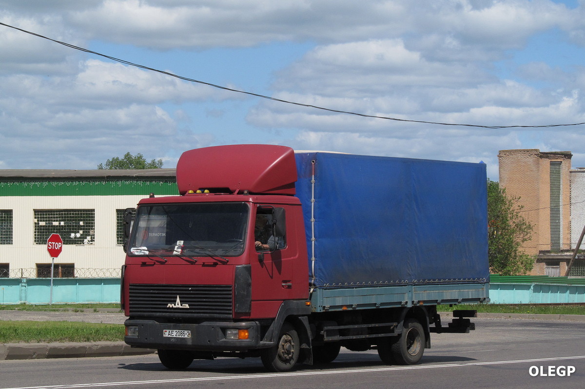 Витебская область, № АЕ 2086-2 — МАЗ-437130