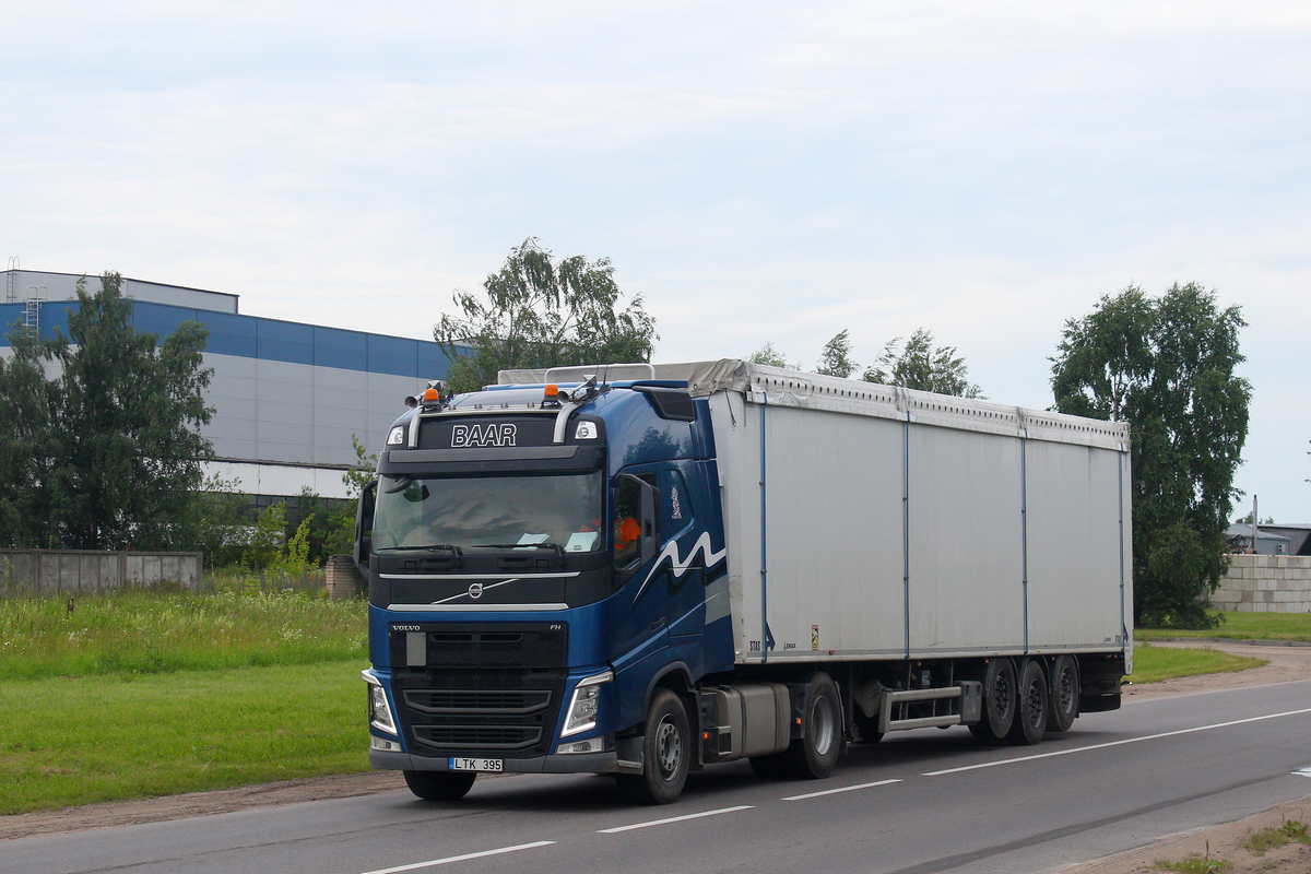 Литва, № LTK 395 — Volvo ('2012) FH-Series