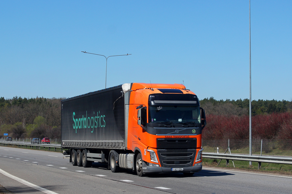 Литва, № ACI 394 — Volvo ('2012) FH-Series
