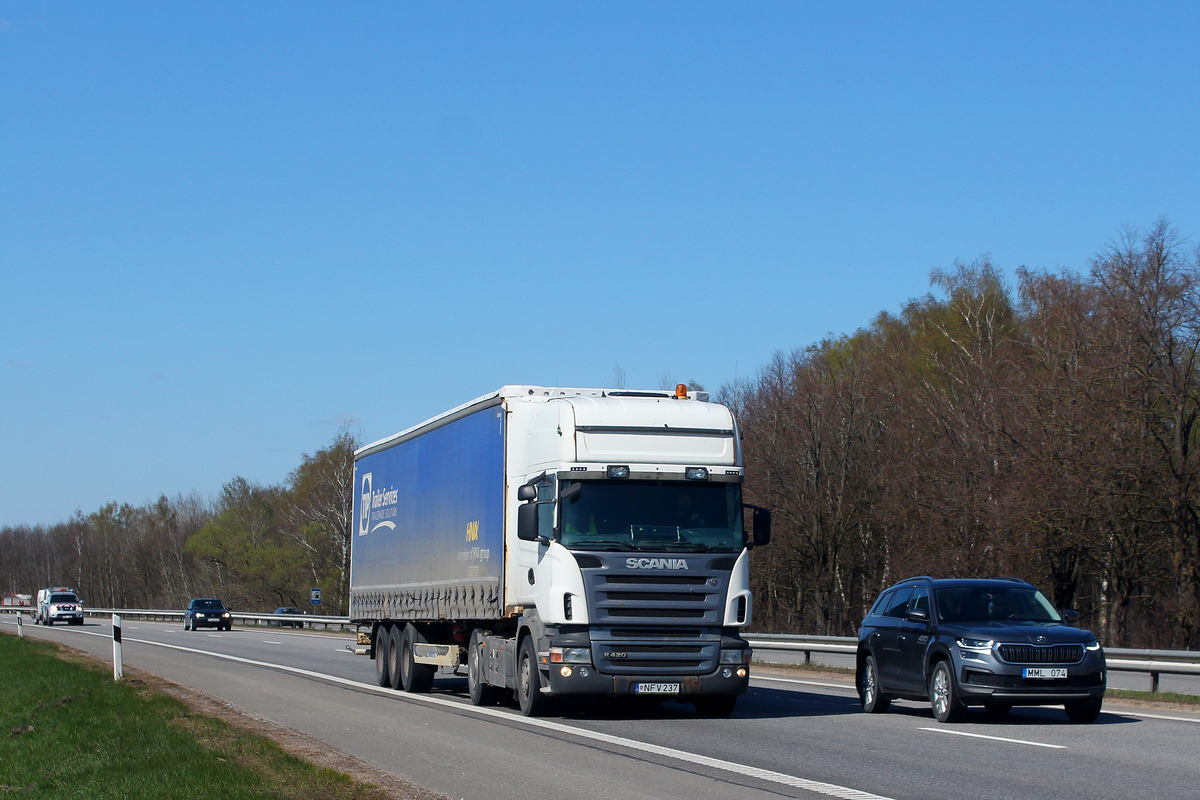 Литва, № NFV 237 — Scania ('2004) R420
