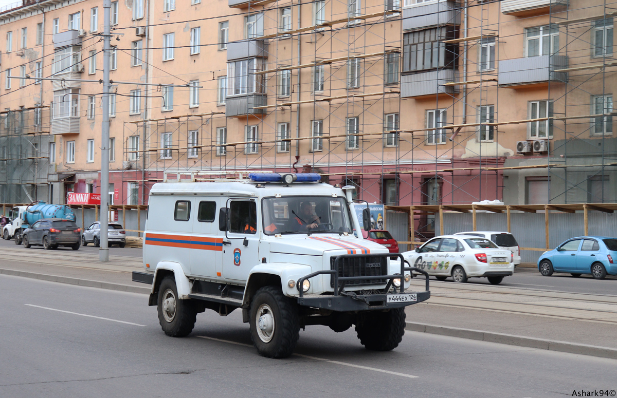 Красноярский край, № У 444 ЕХ 124 — ГАЗ-3901/3902/330811 «Вепрь»