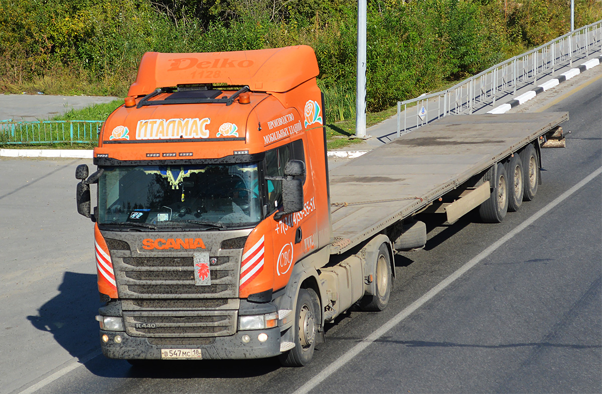 Удмуртия, № В 547 МС 18 — Scania ('2009) R440