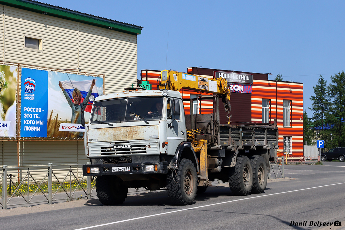 Ненецкий автономный округ, № А 414 ОЕ 83 — КамАЗ-43118 [431180]