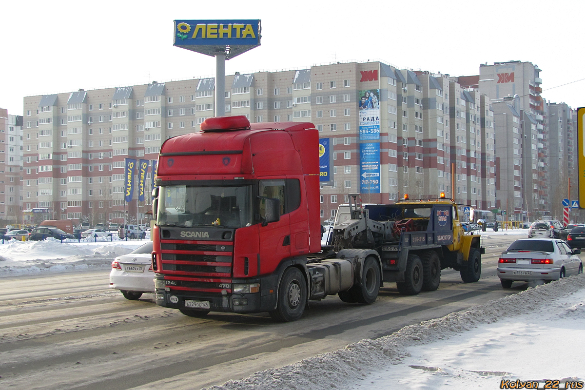 Красноярский край, № Е 229 ОЕ 124 — Scania ('1996) R124L