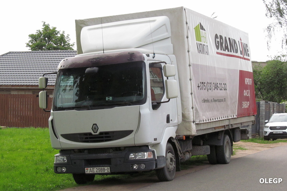 Витебская область, № АЕ 2988-2 — Renault Midlum
