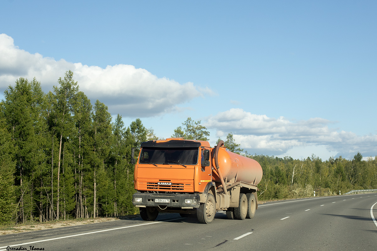 Саха (Якутия), № Н 584 ЕО 14 — КамАЗ-53215 (общая модель)