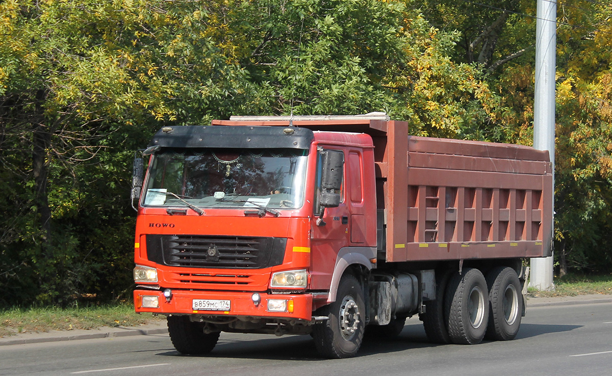 Челябинская область, № В 859 МС 174 — Howo HW ZZ3257