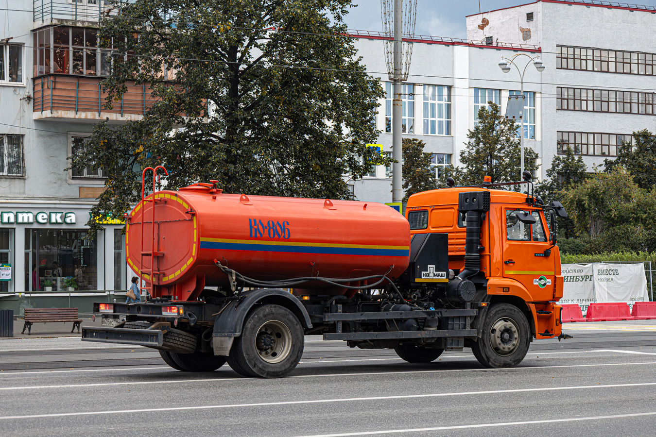 Свердловская область, № Х 605 КС 196 — КамАЗ-43253-G5(69)