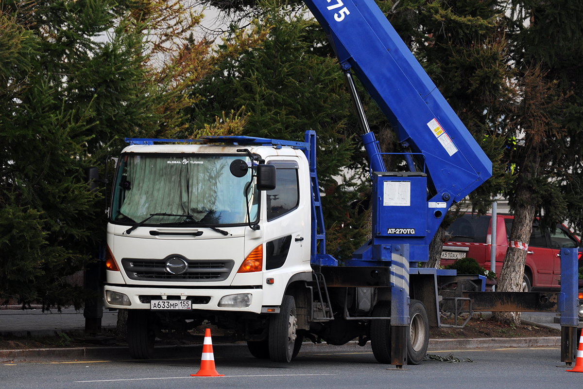 Омская область, № А 633 МР 155 — Hino (общая модель)