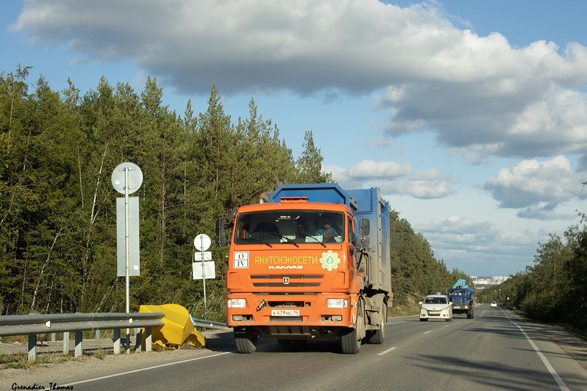 Саха (Якутия), № К 479 НС 14 — КамАЗ-53605 (общая модель)