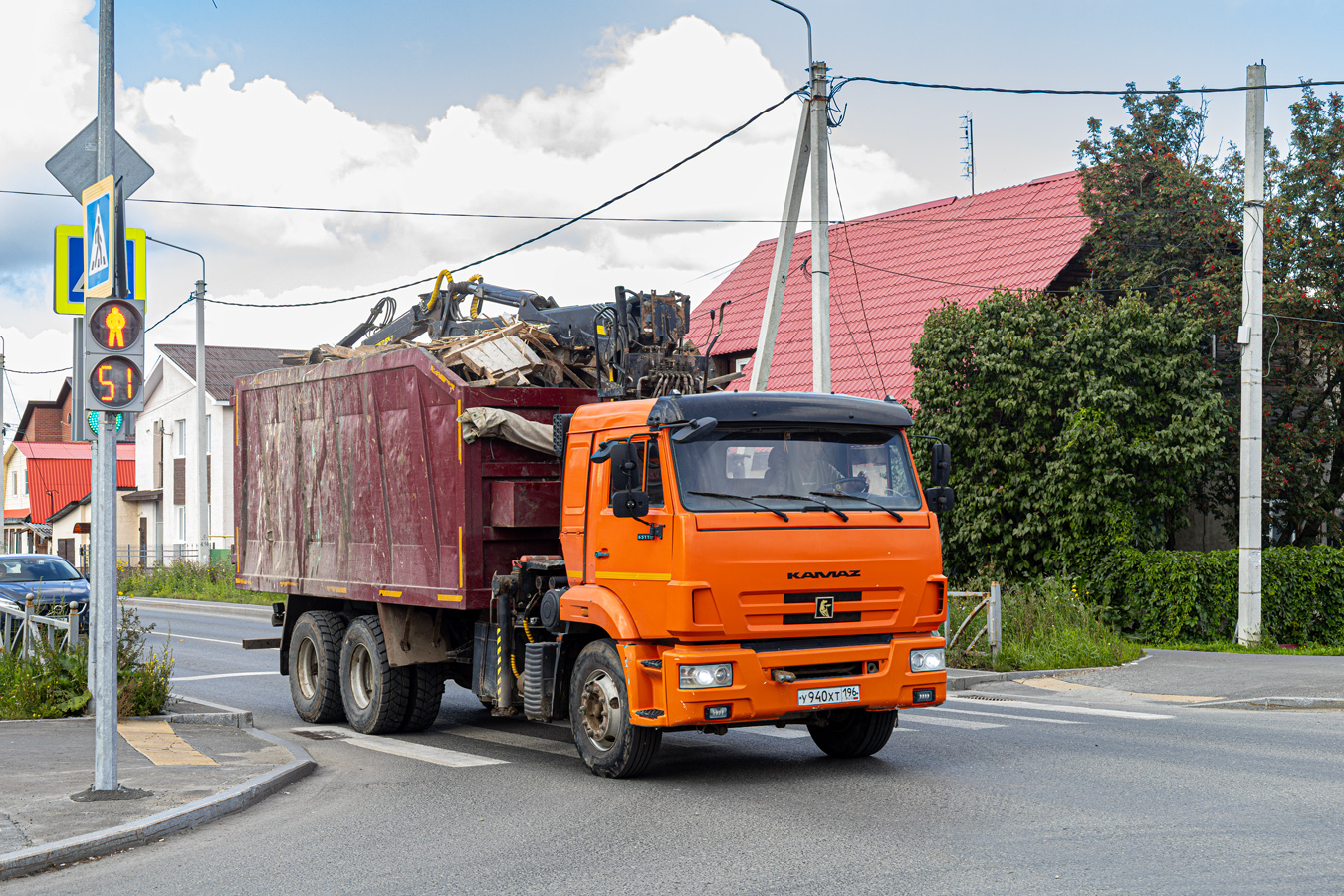 Свердловская область, № У 940 ХТ 196 — КамАЗ-65115-A5(48)