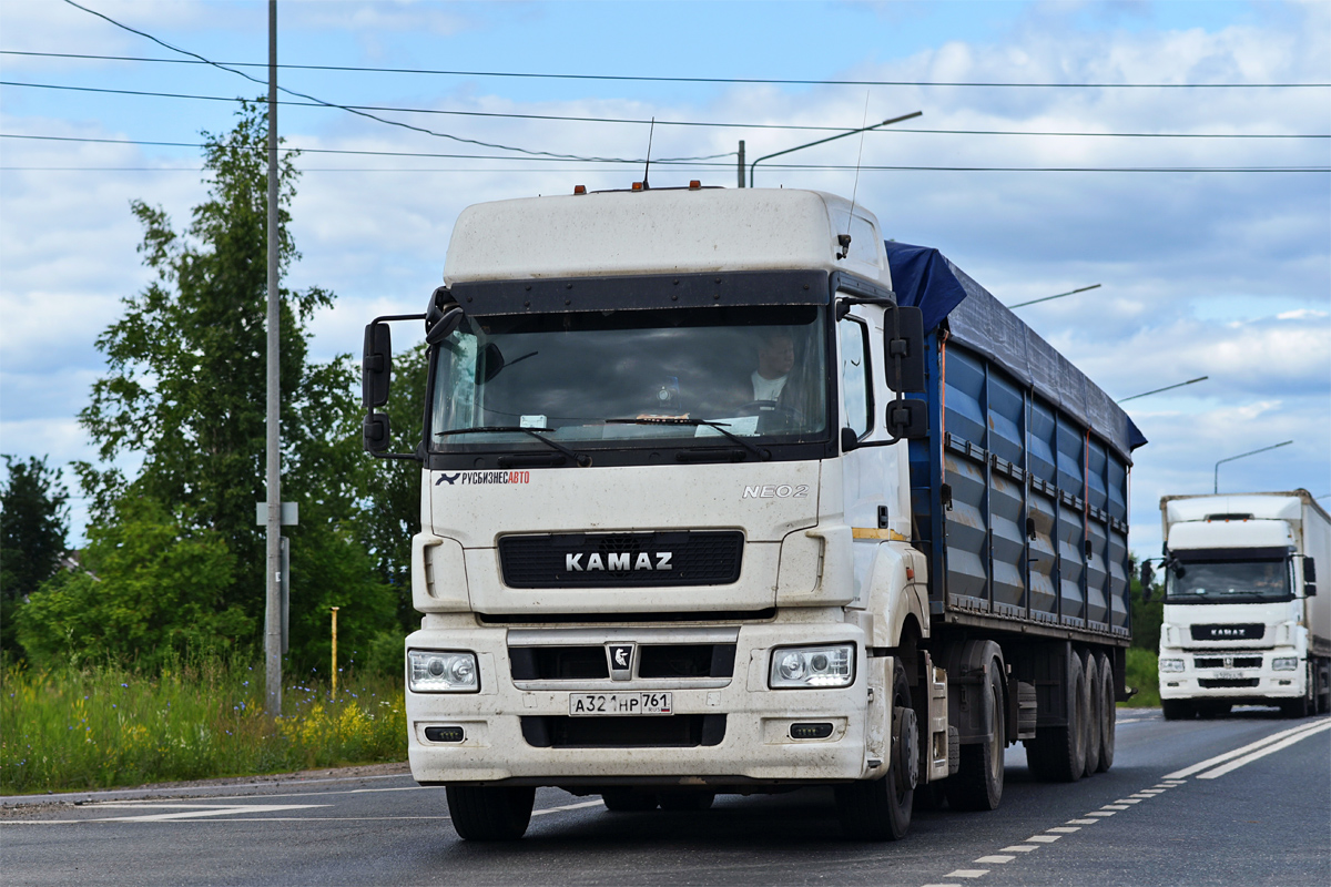 Ростовская область, № А 321 НР 761 — КамАЗ-5490-S5(87)
