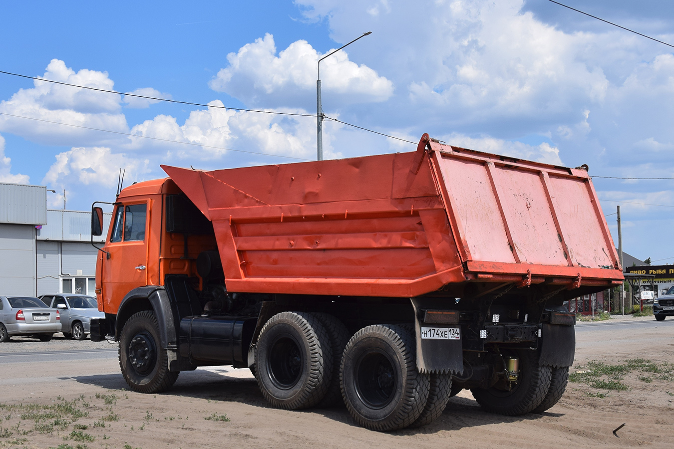 Волгоградская область, № Н 174 ХЕ 134 — КамАЗ-55111 (общая модель)