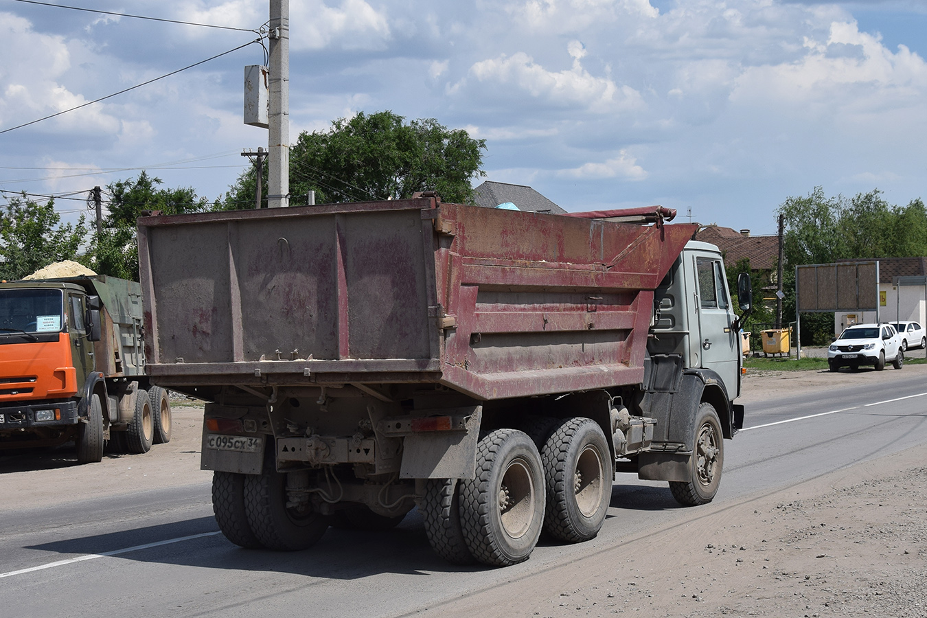 Волгоградская область, № С 095 СХ 34 — КамАЗ-55111 [551110]