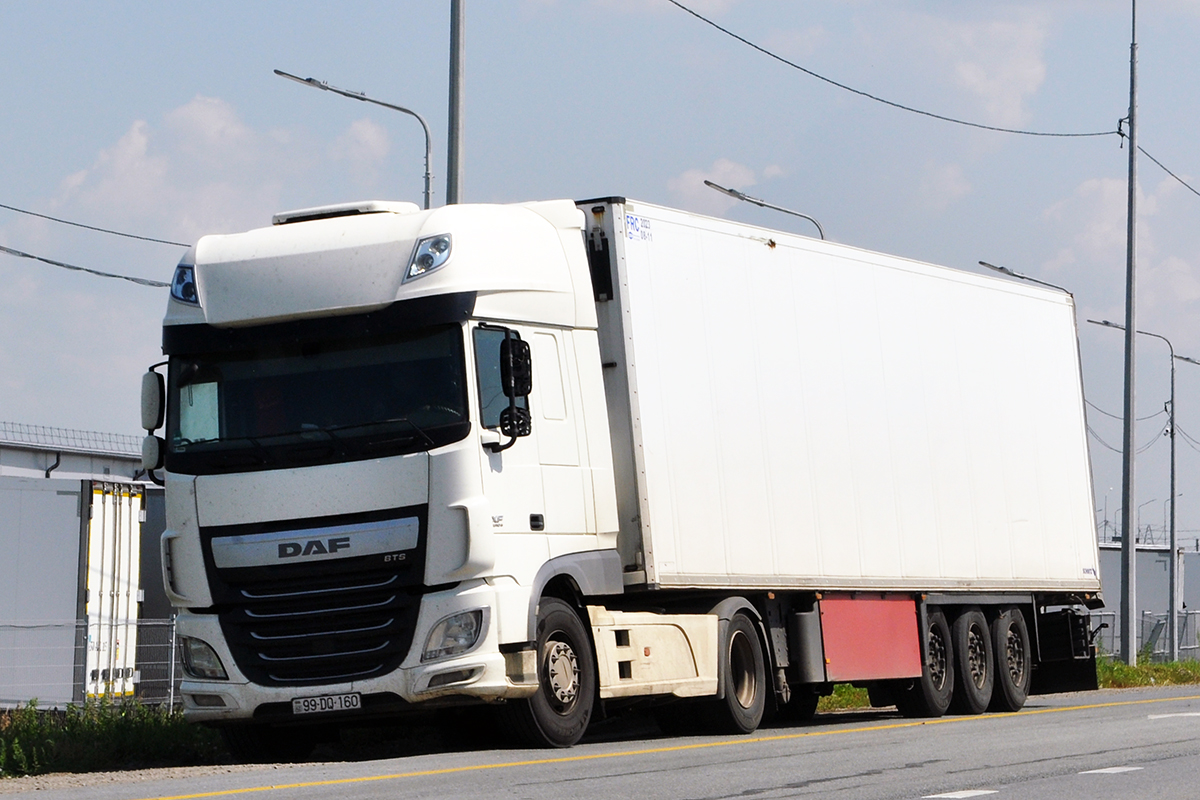 Азербайджан, № 99-DQ-160 — DAF XF Euro6 FT