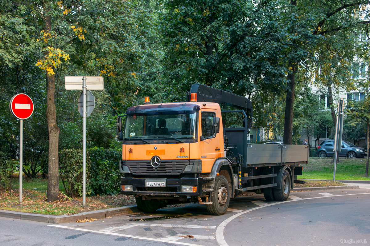 Москва, № Р 374 УМ 69 — Mercedes-Benz Atego 1823