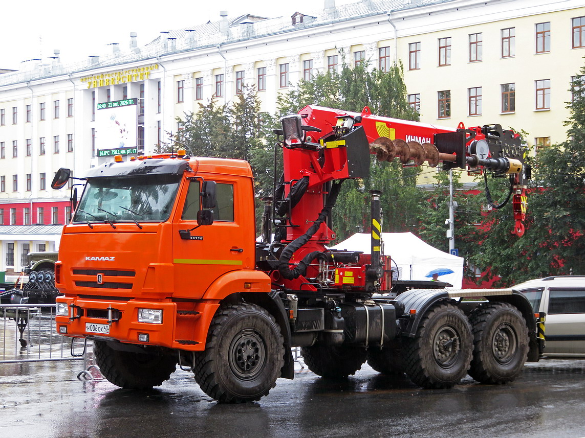 Кировская область, № Н 006 ОХ 43 — КамАЗ-43118-46