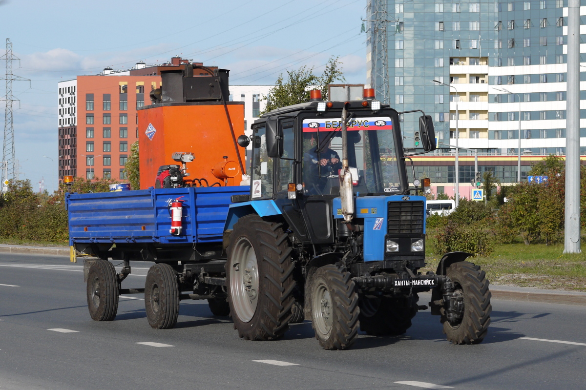 Ханты-Мансийский автоном.округ, № 5585 УР 86 — Беларус-82.1